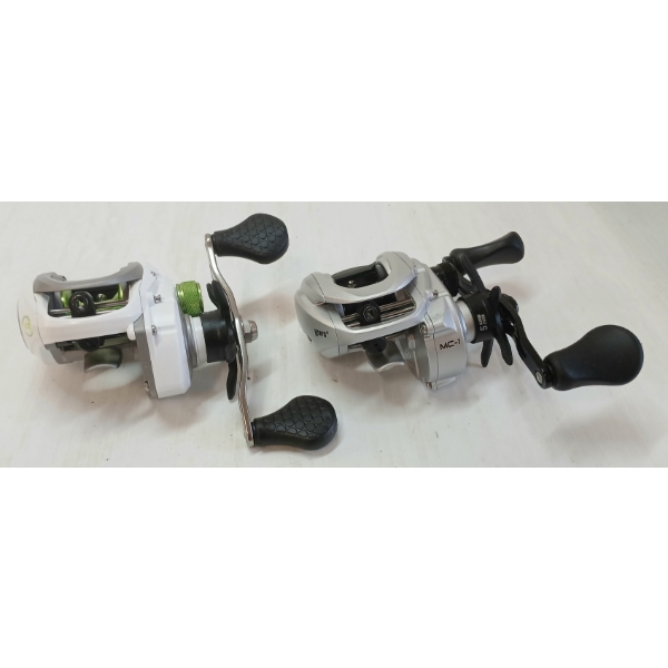 LOT OF 2 - LEW'S ACCEL & MACH M58 FISHING REELS