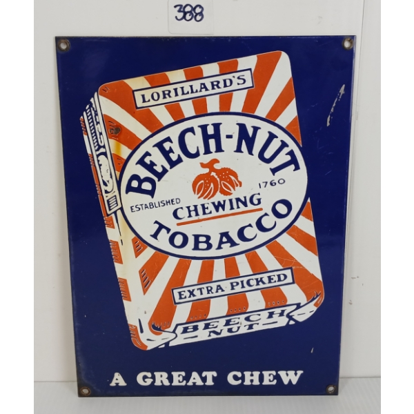 LORILLARD'S BEECH-NUT TOBACCO SSP SIGN
