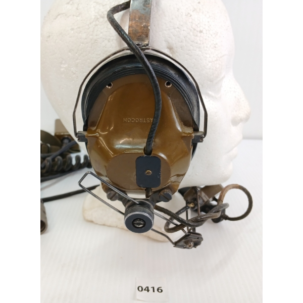 ASTROCOM ARMY HEADSET - Kidd Family Auctions ASTROCOM ARMY HEADSET - Kidd Family Auctions