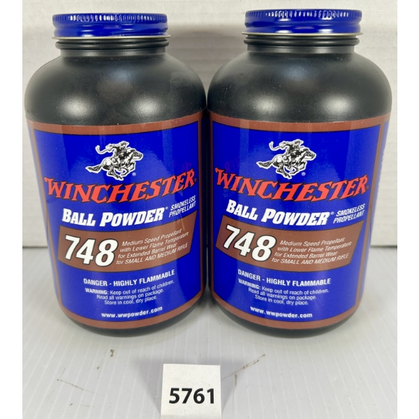 POWDER: 2 LBS WINCHESTER 748