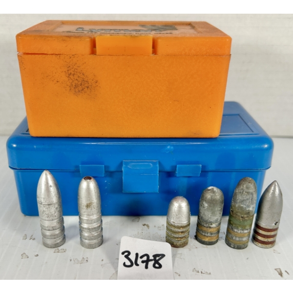BULLETS: 64X MIXED .458 CAL RIFLE PROJECTILES