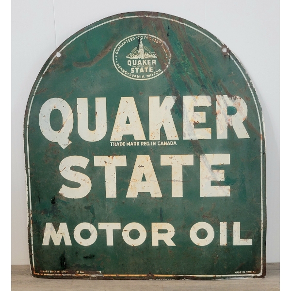QUAKER STATE MOTOR OIL - DSP SIGN 