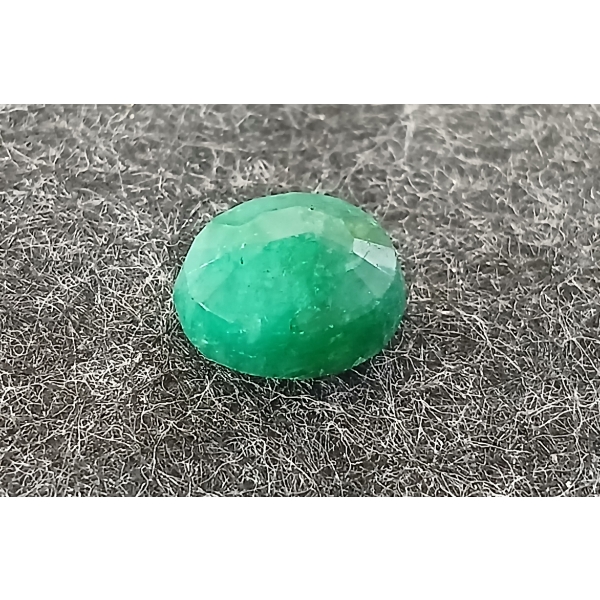 OVAL MIXED CUT LOOSE NATURAL EMERALD ($11,850 APPRAISAL)