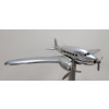 Image 3 : CHROME AIRPLANE ASHTRAY STAND, LIGHT & TOBACCO HOLDERS