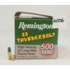 Image 1 : AMMO: 500X REMINGTON THUNDERBOLT .22 LR - RN