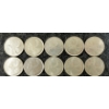 Image 2 : LOT OF 20 - 1968 CDN 25 CENT COINS 