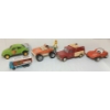 Image 1 : LOT OF 6 - BUDDY L, TONKA & MATCHBOX CARS W/ BERT FIGURE