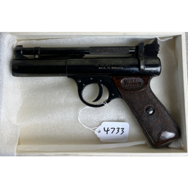 THE WEBLEY PREMIER IN .177 PELLET NO PAL REQUIRED 