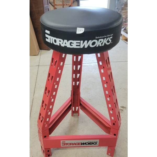 STORAGEWORKS SHOP STOOL