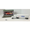 Image 1 : LOT OF 2 - WINROS & WIX DIECAST MODELS - SQA TRUCK & BEL AIR