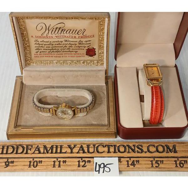 LOT OF 2 - WITTNAUER & COUTURE WATCHES