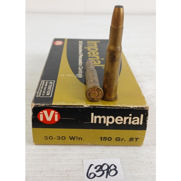 AMMO: 20X IMPERIAL .30-30WIN - 150GR - ST