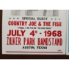 Image 3 : LOT OF 2 - 1948 BILLIE HOLIDAY & 1968 STEPPENWOLF CONCERT ADVERTISEMENTS - CARDBOARD