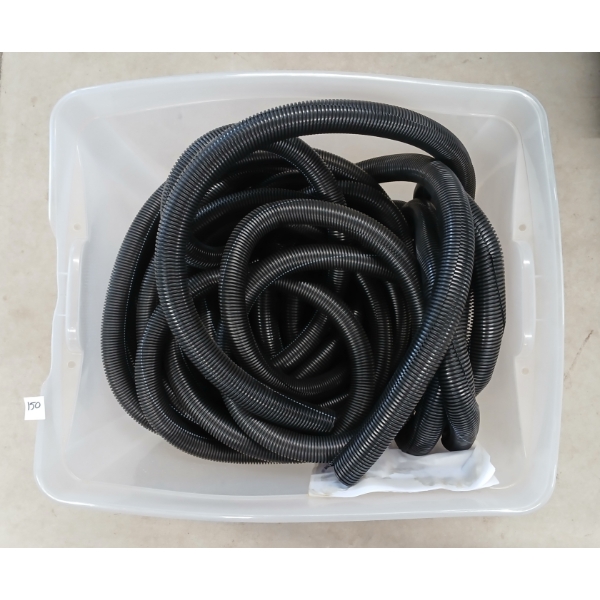 QTY OF CORRUGATED TUBING