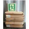 Image 1 : LOT OF 10 - GLOBRITE RUNNING MAN EXIT SIGNS