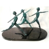 Image 5 : "THE DANCERS" BY TIM LLOYD (PRS AMERICAN ARTIST) - STONE