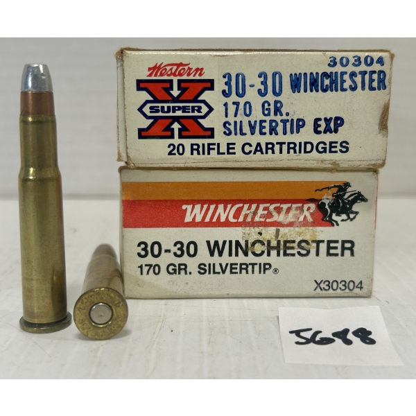 AMMO: 20X WINCHESTER .30-30 WIN 170GR. SP