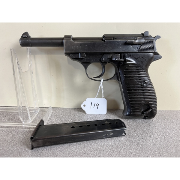 WALTHER P38 IN 9MM - RESTRICTED