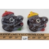 Image 3 : LOT OF 2 - SHAFFORD HAND DECORATED CERAMIC SMOKERS