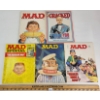 Image 1 : LOT OF 5 - MAD & CRACKED MAGAZINES - 40 & 60 CENT COVERS