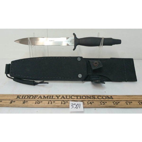 GERBER MARK II KNIFE W/ SHEATH