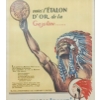 Image 2 : LOT OF 3 - FRAMED FRENCH RED INDIAN MARATHON "BLUE" PAPER ADVERTISEMENTS