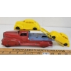 Image 3 : MARX TIN WIND-UP CARRIER TRUCK W/ 2 CARS
