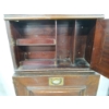 Image 6 : MAHOGANY & BRASS SHIP WASHSTAND - 19TH CENTURY