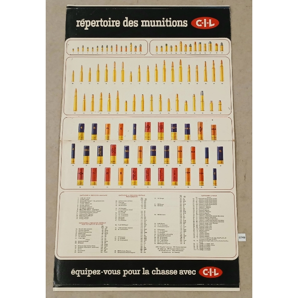 FRENCH CIL AMMO GUIDE & ADVERTISEMENT