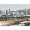 Image 2 : "WINTER VISTA" BY MITCH KEIRSTEAD - FRAMED OIL ON CANVAS
