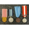 Image 4 : LOT OF 4 - WWI FRANCE, WWII INDIA, UN & UNKNOWN MEDALS