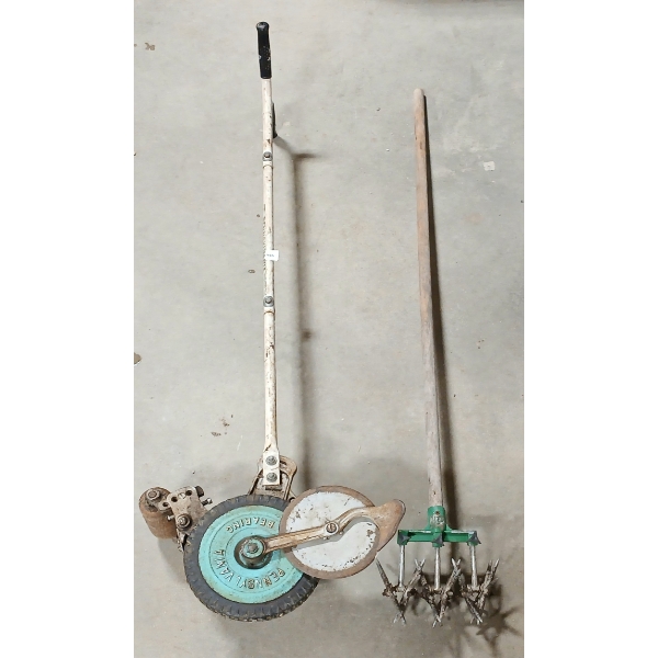 LOT OF 2 - PENNSYLVANIA LAWN EDGER & ROLLING TILLER