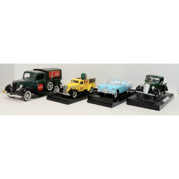 LOT OF 4 -  LIBERTY CLASSICS / SOLIDO DIECAST MODELS - 2005 ELMIRA MAPLE SYRUP FESTIVAL, ETC