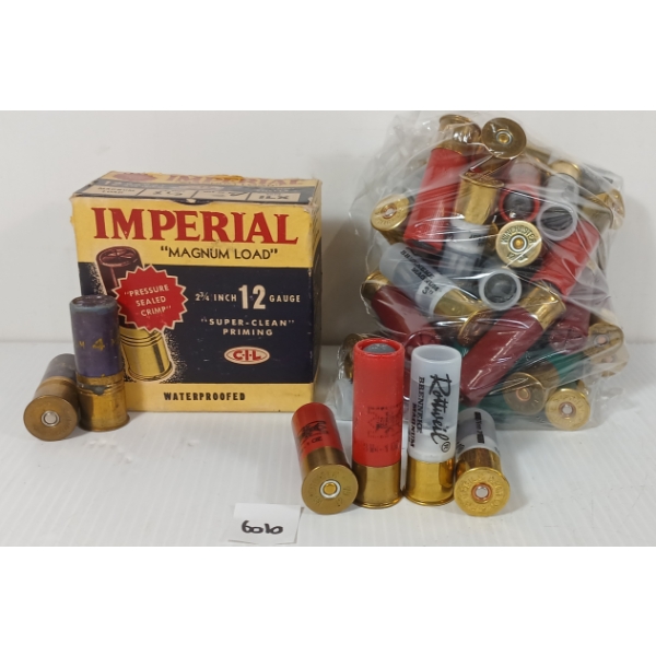 AMMO: 75X MIXED 12GA - 2 3/4IN & 3IN - #4 & SLUG SHOT