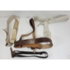 Image 2 : LOT OF 4 - MISC LEATHER BELTS