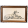 Image 1 : "SETTERS AT REST" BY LEON DANCHIN (1887 - 1938) - FRAMED PRINT