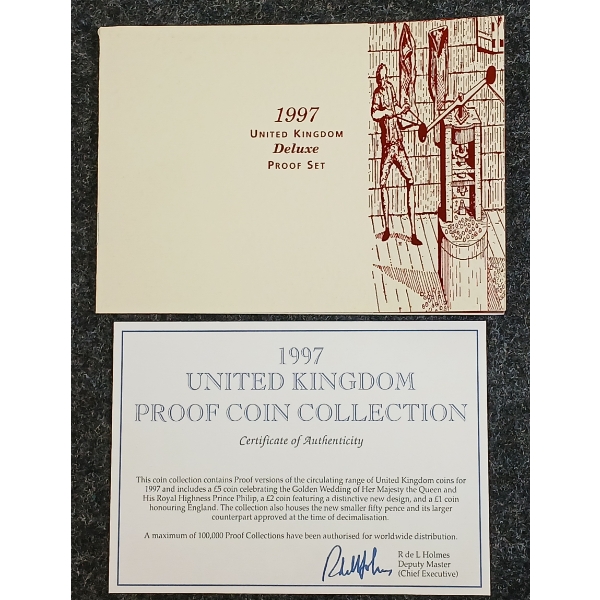1997 ROYAL MINT DELUXE PROOF SET - Kidd Family Auctions