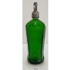 Image 3 : LUBKER'S SELTZER - EMERALD GREEN ACID-ETCHED TAHITI - SELTZER BOTTLE
