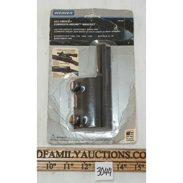 WEAVER SEE-UNDER CONVERTA-MOUNT BRACKET