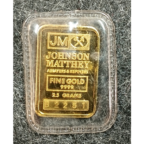 JM 2.5G FINE GOLD 9999 PC