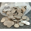 Image 1 : 7LBS OF CDN 10 CENT COINS - MIXED YEARS POST 1968