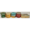 Image 3 : LOT OF 5 - RED ROSE COFFEE, OLD VIRGINIA, EXPORT A, SAIL & QUEEN MARY SHIP TINS