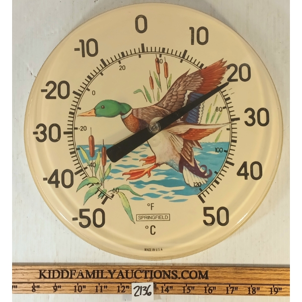 SPRINGFIELD WALL THERMOMETER