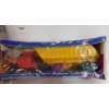 Image 3 : LOT OF 2 - AUBURN TOYS RUBBER DUMP TRUCK & NOSCO MECHANICAL TRAIN