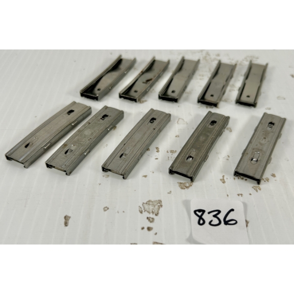 LOT OF 10 - SWEDISH MAUSER STRIPPER CLIPS