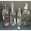 Image 2 : LOT OF 4 - ORANGE VOLCANIC, BROWN'S BEV & BRITVIC, ETC. - SELTZER & SODA BOTTLES