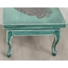 Image 5 : FOOT STOOL W/ HAND PAINTED TURTLE DESIGN