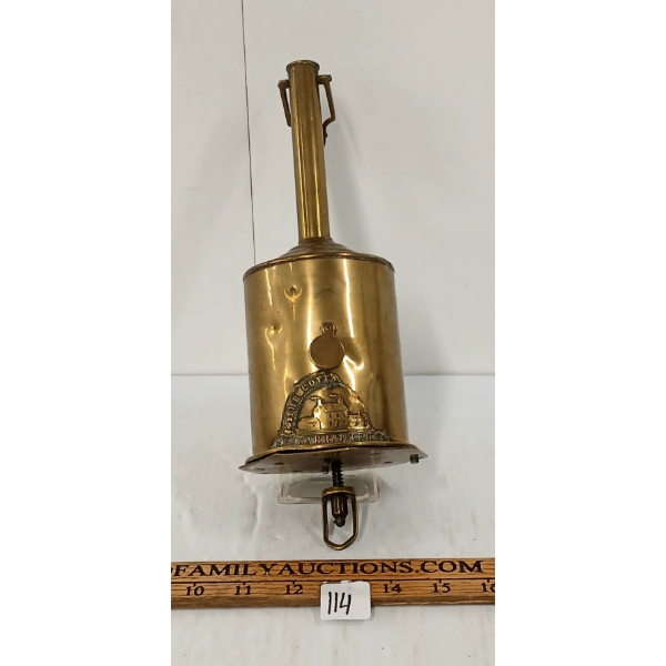 ROTATING MEAT ROASTING JACK - BRASS - EARLY 20TH CENTURY