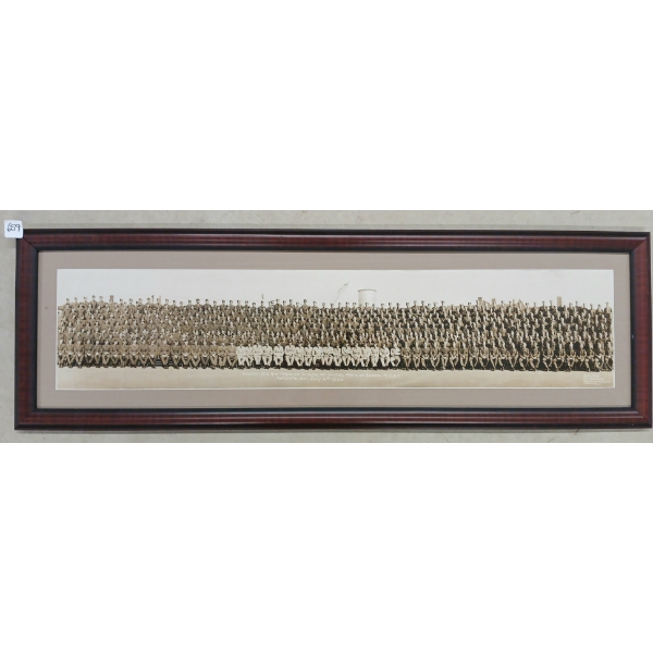 1940 RCAF "COURSE NO. 3 AIR TRAINING SCHEME, NO. 1 INITIAL TRAINING SCHOOL" FRAMED PHOTO