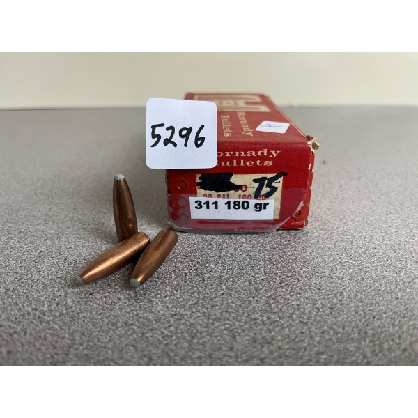 BULLETS: APPROX 75X HORNADY .311 180 GR. SP